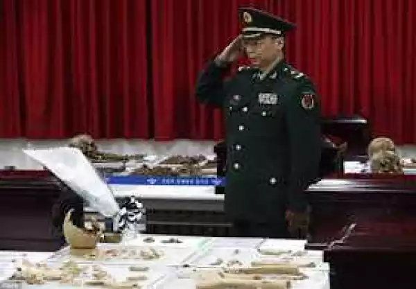 Skeletons Of Chinese Soldiers Who Died In A War Are Returned Home After 60 Years. Photos